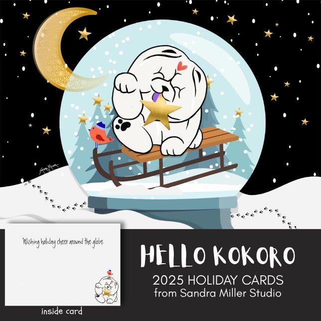 Carte HELLO KOKORO Chow chien vacances (Créateur téléchargé)