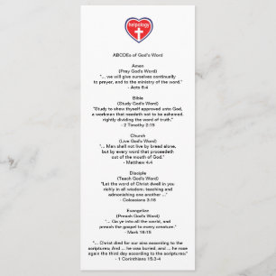 Carte Helpology™ Biblemark™