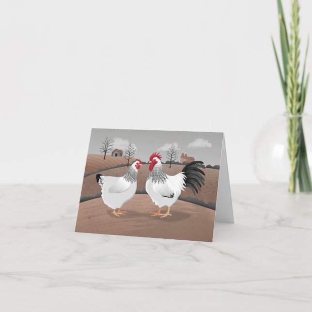 Carte Hen & Rooster (Devant)