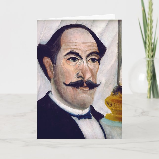 Carte Henri Rousseau - Autoportrait (Devant)