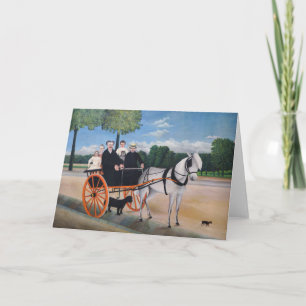 Carte Henri Rousseau - La Carriole du pere Junier