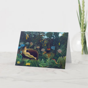 Carte Henri Rousseau - Le Rêve / The Dream