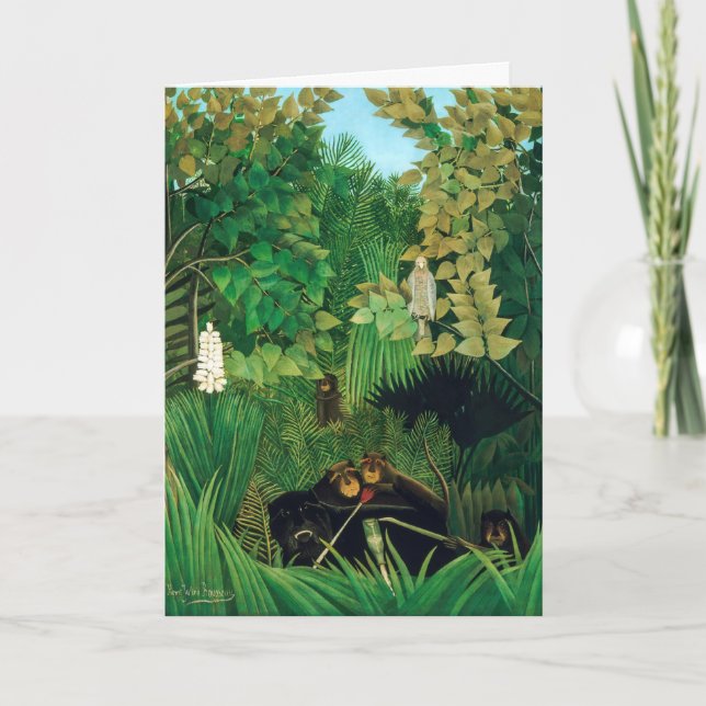 Carte Henri Rousseau - Les Joyeux Jesters (Devant)