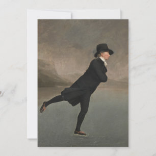 Carte Henry Raeburn - Le ministre du patinage
