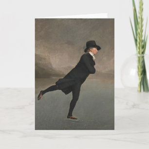 Carte Henry Raeburn - The Skating Minister Card