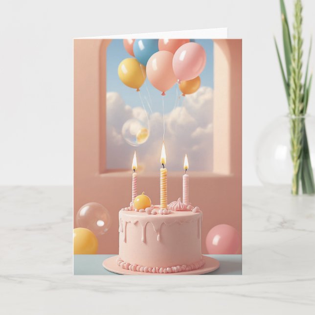 Carte Héros d'anniversaire de fitness (Devant)