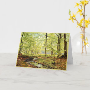 Carte Hêtre au printemps, Christian Zacho