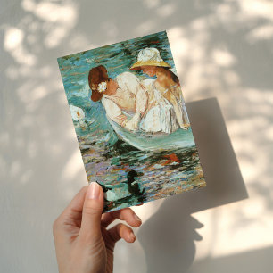 Carte Heure d'été   Mary Cassatt