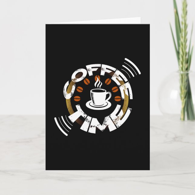 Carte Heure du café (Devant)