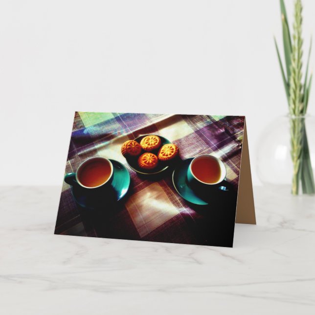 Carte Heure du thé (Devant)