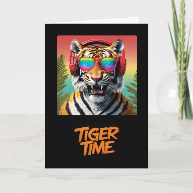 Carte Heure du tigre (Devant)