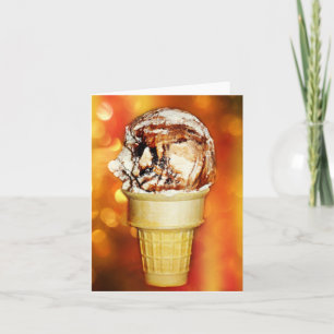 Carte Heure pour la glace