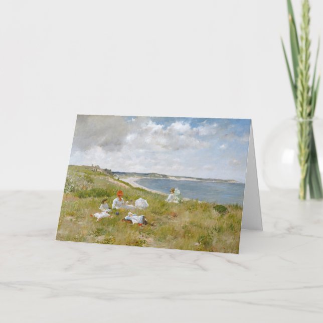 Carte Heures de veille | William Merritt Chase (Devant)