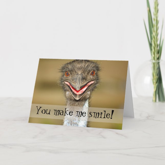 Carte heureuse (Devant)