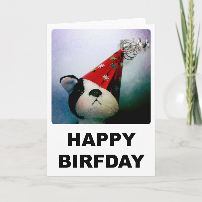 Carte heureuse de Birfday (Devant)