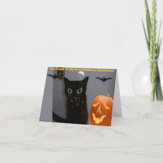 Carte heureuse de Halloween