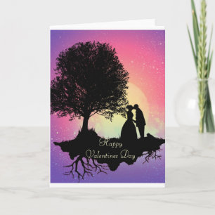 Carte heureuse de jour de Valentines