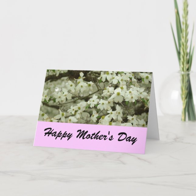Carte heureuse du jour de mère (Devant)