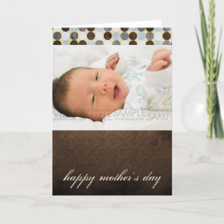 Carte heureuse du jour de mère de "nouvelle maman"