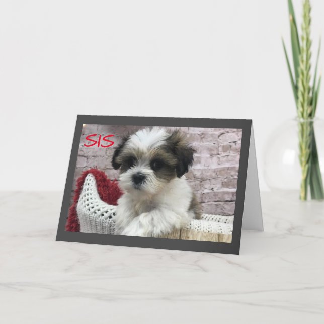 CARTE HEUREUSE * JOUR DE LA MÈRE* À UNE ****SOEUR SPÉCIA (Devant)