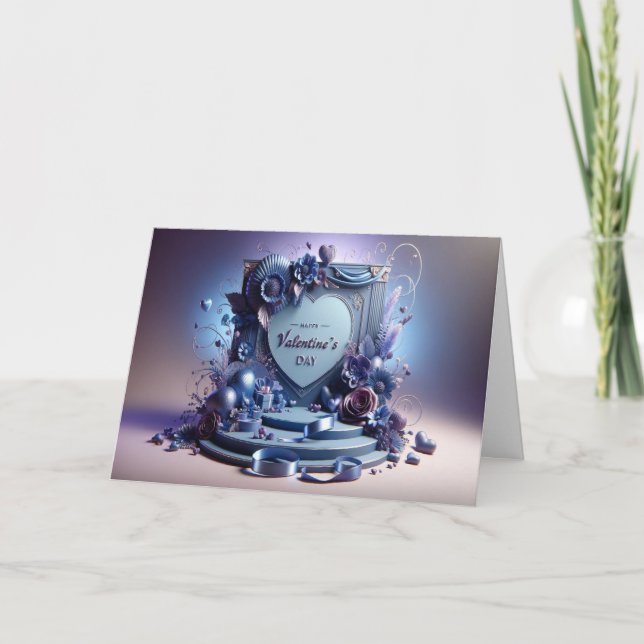 Carte Heureuse Sainte-Valentin (Devant)