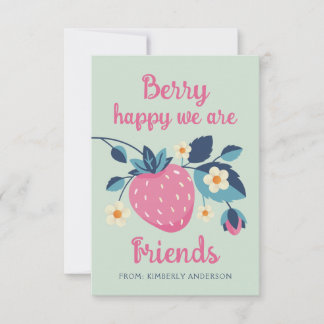 Carte Heureuse Sainte-Valentin Berry