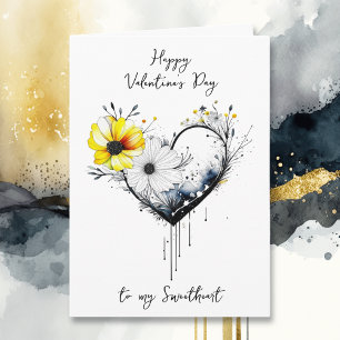 Carte Heureuse Sainte-Valentin de mon amour