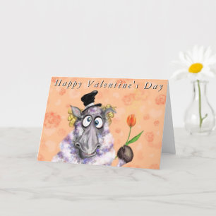 Carte Heureuse Sainte-Valentin En Love Ram - Amusa
