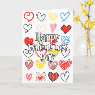 Carte Heureuse Sainte-Valentin Je t'ai vraiment coeur