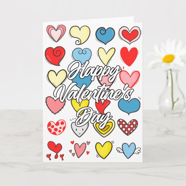 Carte Heureuse Sainte-Valentin | Je t'entends (Petite plante)