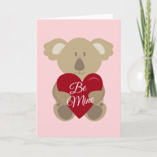 Carte Heureuse Sainte-Valentin Koala Love