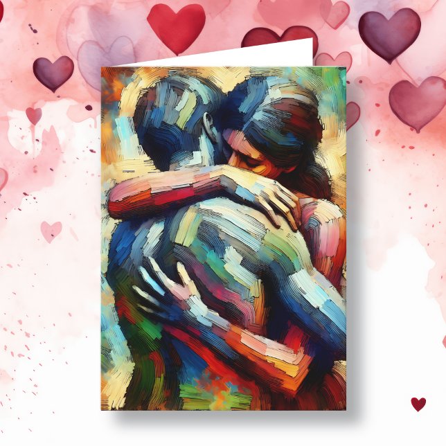 Carte Heureuse Sainte-Valentin | L'incarnation de Lover (Créateur téléchargé)