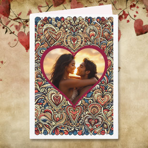 Carte Heureuse Sainte-Valentin Steampunk personnalisé