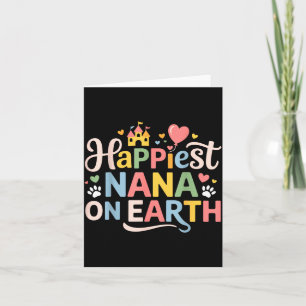 Carte Heureuses mères grand-mère fils fille plus heureus