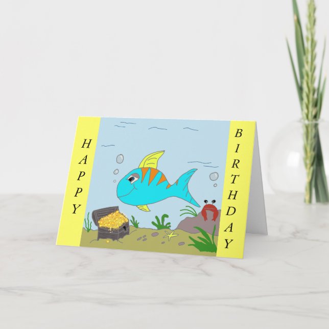 CARTE , HEUREUX, ANNIVERSAIRE (Devant)