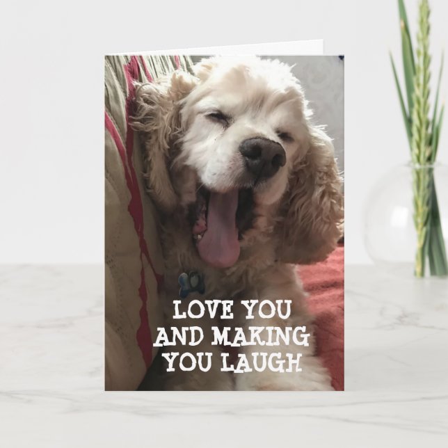 CARTE HEUREUX *ANNIVERSAIRE* À *AMOUR DE MA VIE* (Devant)