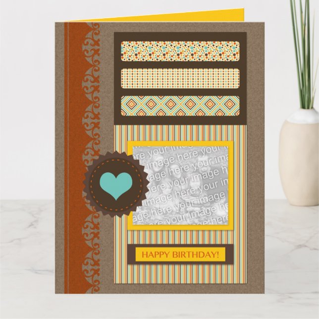 Carte heureux anniversaire (album) (Devant)