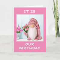 HEUREUX "ANNIVERSAIRE MUTUEL" DU COOL GNOME