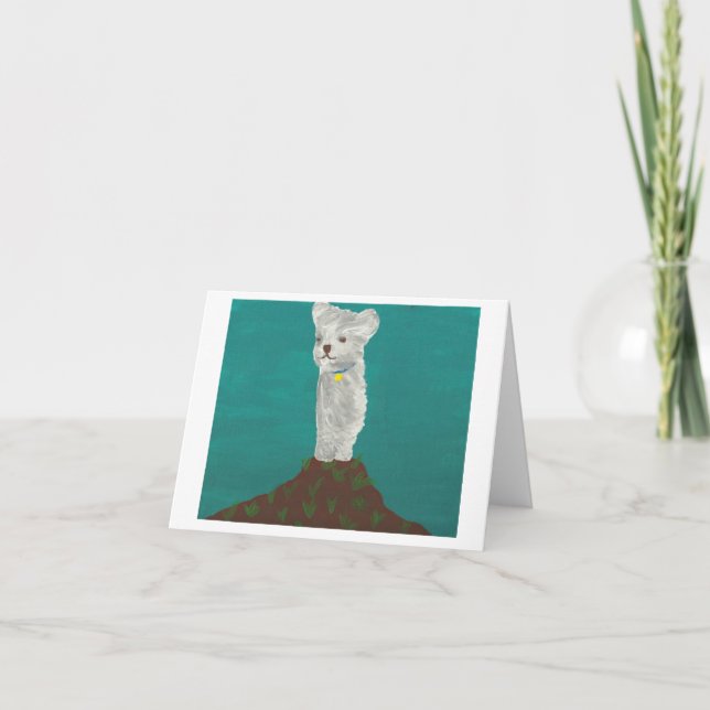 Carte Heureux dans la brise (Devant)