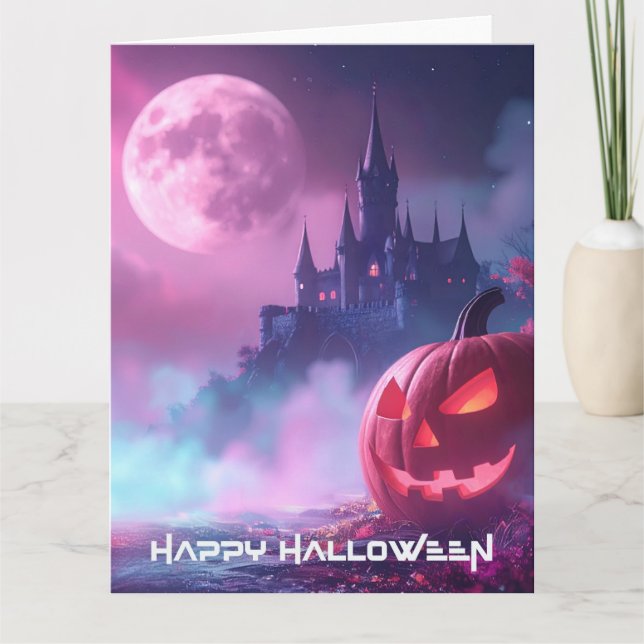 CARTE HEUREUX HALLOWEEN (Devant)