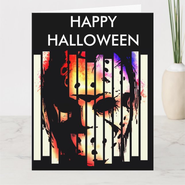 CARTE HEUREUX HALLOWEEN (Devant)