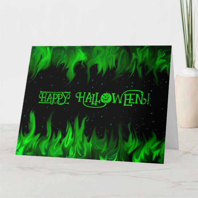 CARTE HEUREUX HALLOWEEN ! (Devant)