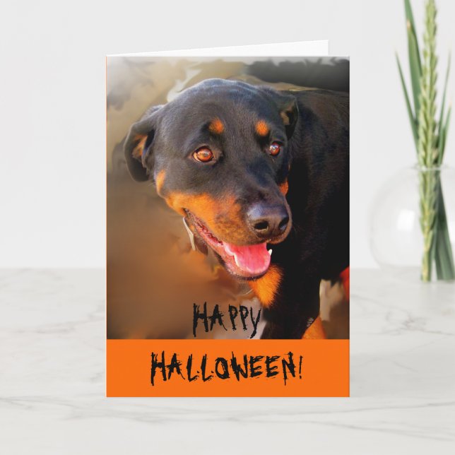 CARTE HEUREUX HALLOWEEN ! (Devant)