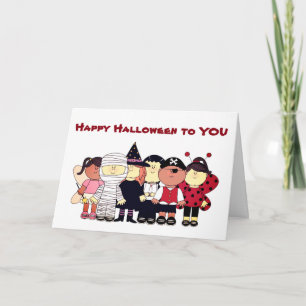 CARTE *****HEUREUX HALLOWEEN À VOUS***** BOO TO YOU! ! !