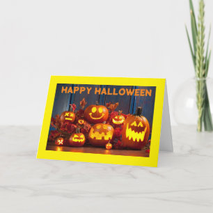 CARTE *HEUREUX HALLOWEEN ET AMUSER*