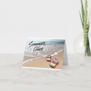 CARTE HEUREUX **HEURE D'ÉTÉ ANNIVERSAIRE** À VOUS