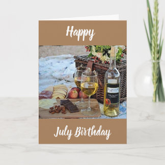 CARTE HEUREUX *****JUILLET***** ANNIVERSAIRE