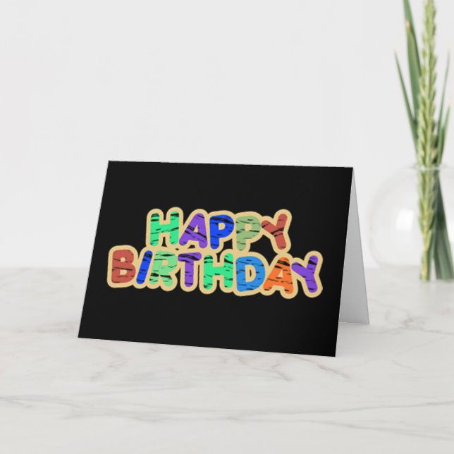 CARTE HEUREUX ****JUILLET**** ANNIVERSAIRE (Devant)