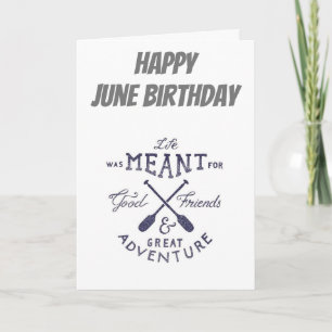 CARTE HEUREUX *****JUIN***** ANNIVERSAIRE