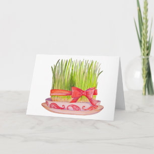 Carte Heureux Norooz Sabzeh